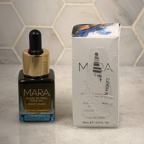 MARA - Natural Evening Primrose + Green Tea Algae Retinol Face Oil 15ml - Picture 1 of 6
